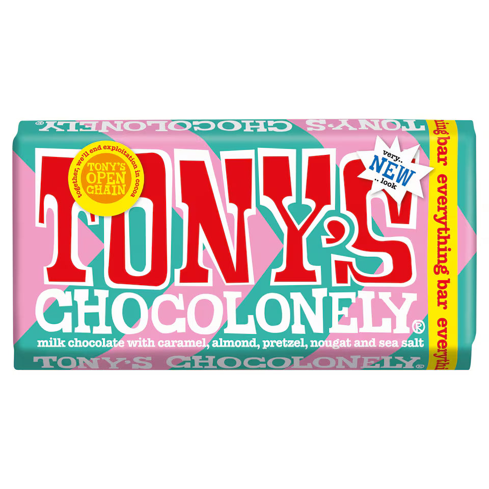 Tony's Chocolonely Everything Bar 180g