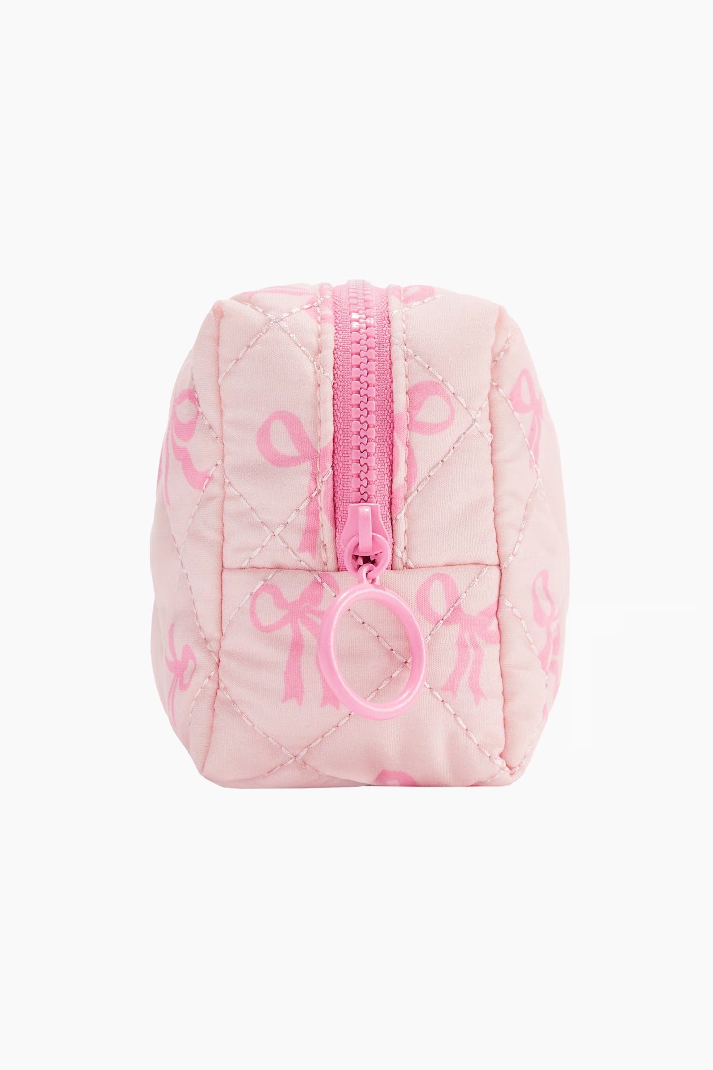 Quilted make-up bag