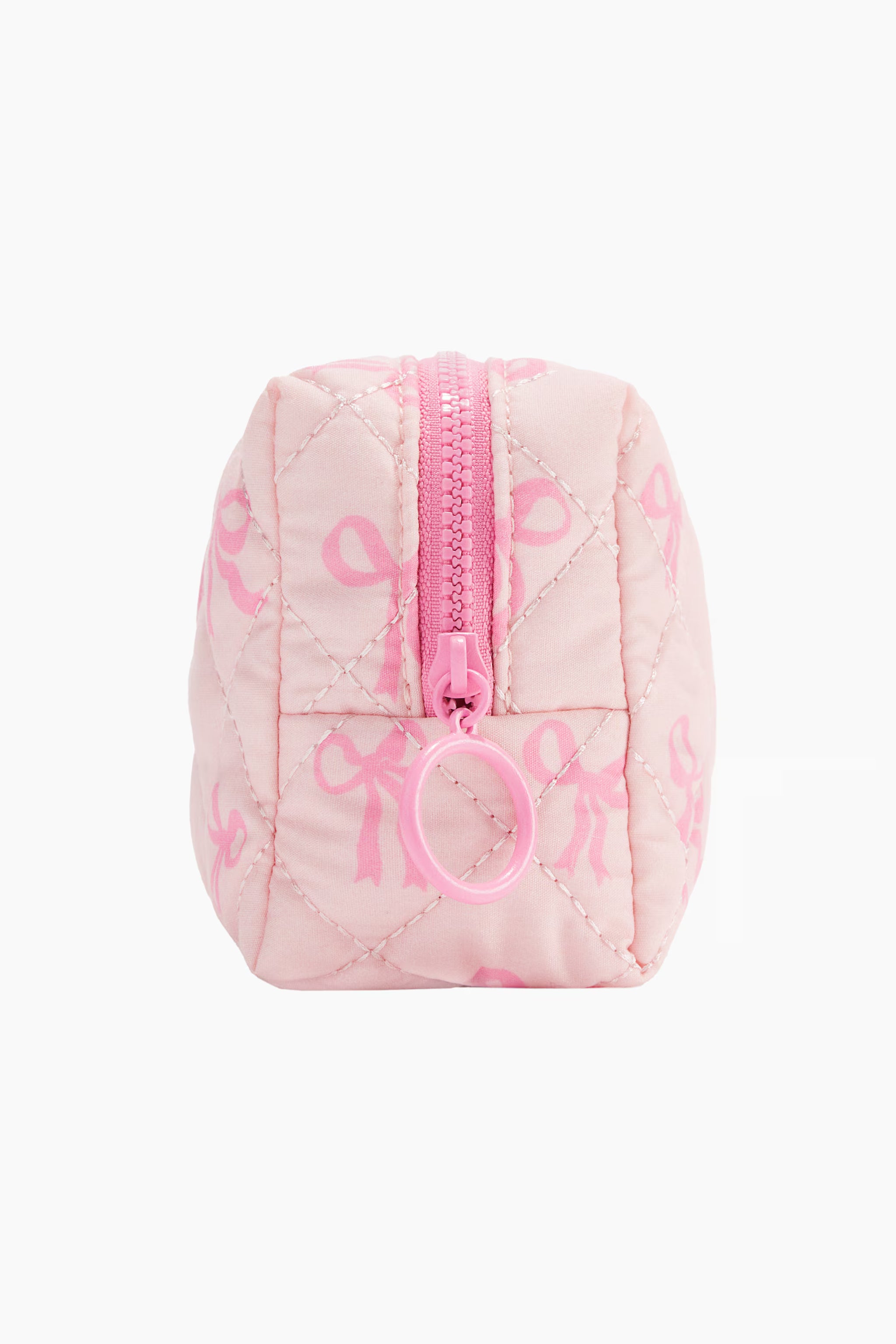 Quilted make-up bag
