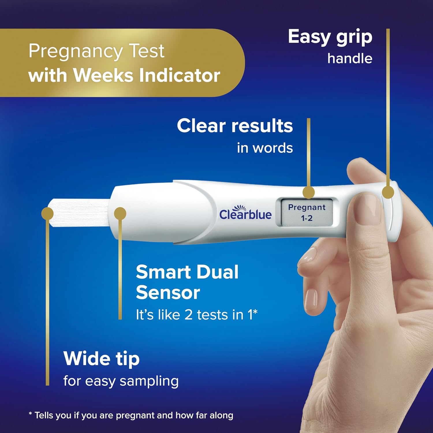 Clearblue Pregnancy Test Double-Check & Date Combo Pack