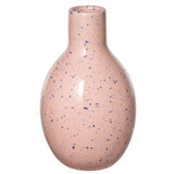 BLODBJÖRK Vase, pale pink/blue, 16 cm