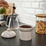 ÄNGSBLÅVINGE coffee measuring scoop, stainless steel