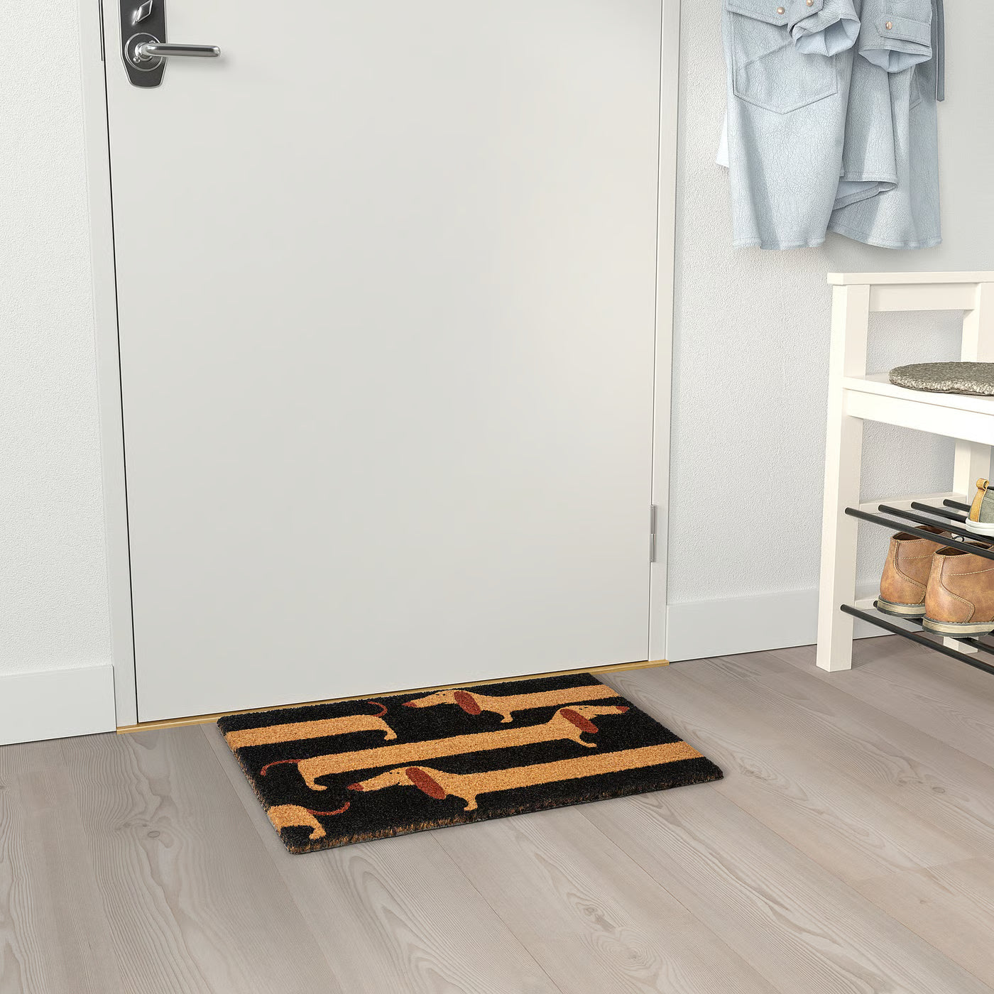 ARBETSTÅG Door mat, dog, 40x60 cm