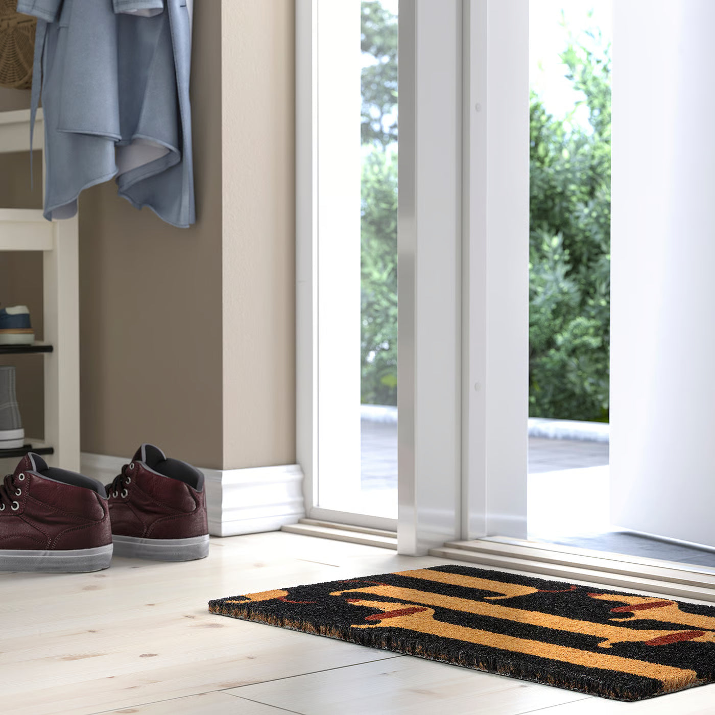 ARBETSTÅG Door mat, dog, 40x60 cm
