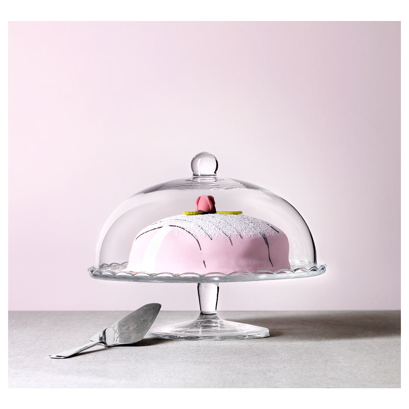 ARV BRÖLLOP serving stand with lid