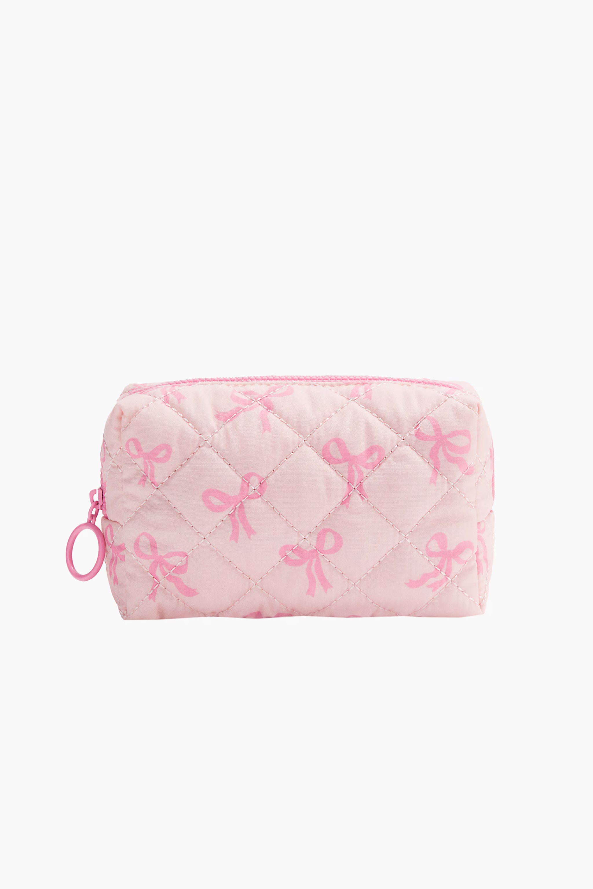 Quilted make-up bag