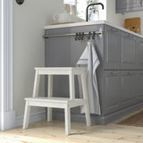 BEKVÄM Step stool, white, 50 cm