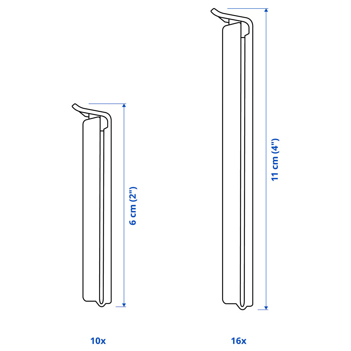 BEVARA Sealing clip, set of 26, mixed colours