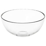 BLANDA Serving bowl, clear glass, 20 cm