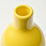BLODBJÖRK Vase, yellow, 16 cm