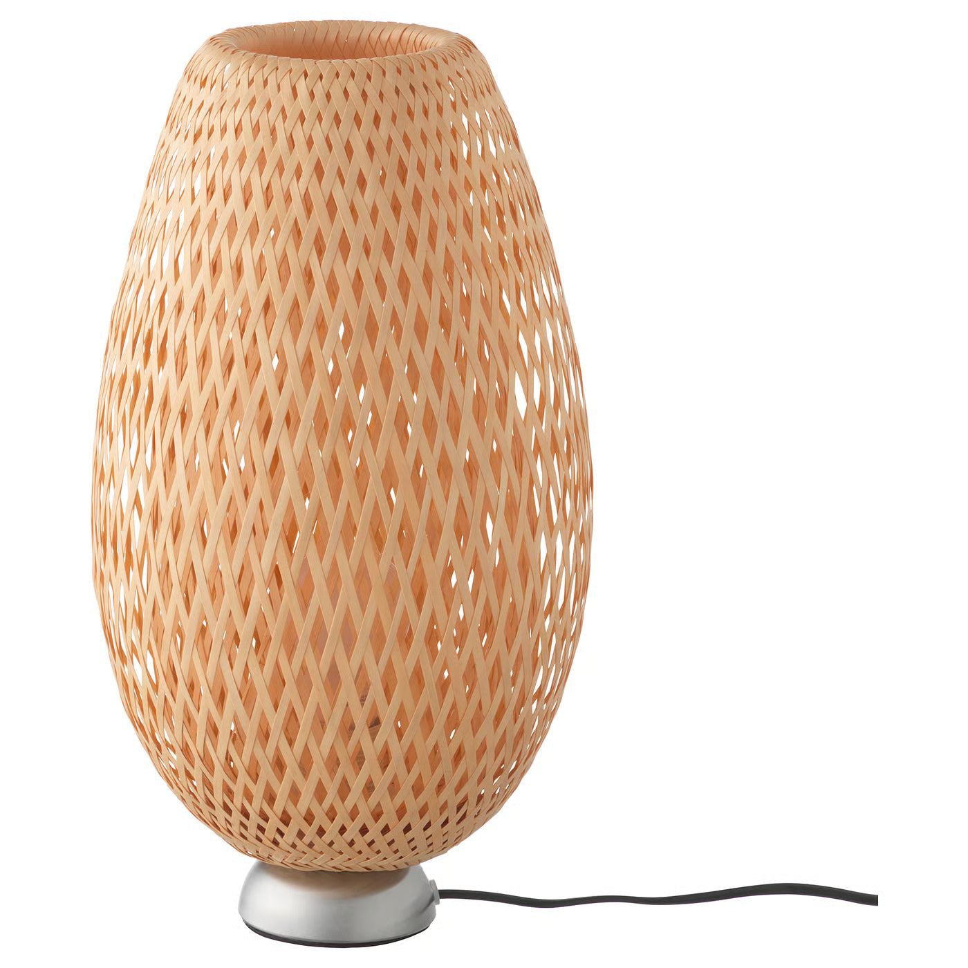 BÖJA Table lamp, bamboo/handmade