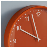 BONDIS Wall clock, orange, 38 cm