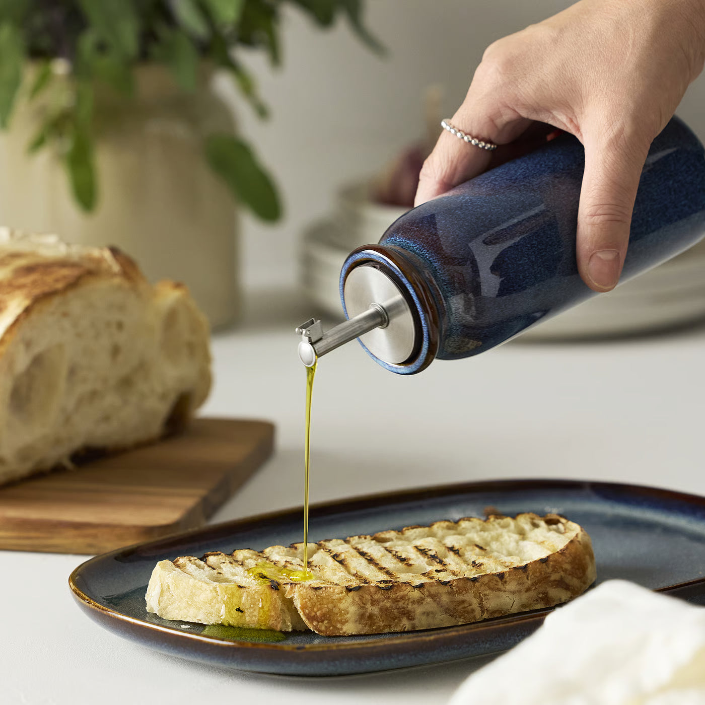 BRUGDHAJ Oil/vinegar bottle, 19 cm