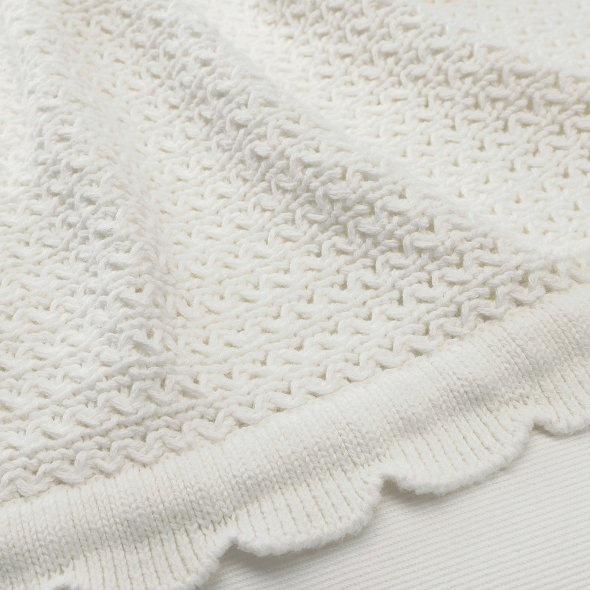 GULSPARV blanket, white, 70x90 cm