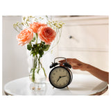 DEKAD Alarm clock, black, 10 cm