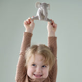 DJUNGELSKOG Soft toy, mini/elephant, 12 cm