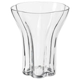 DOFTRIPS Vase, clear glass, 18 cm