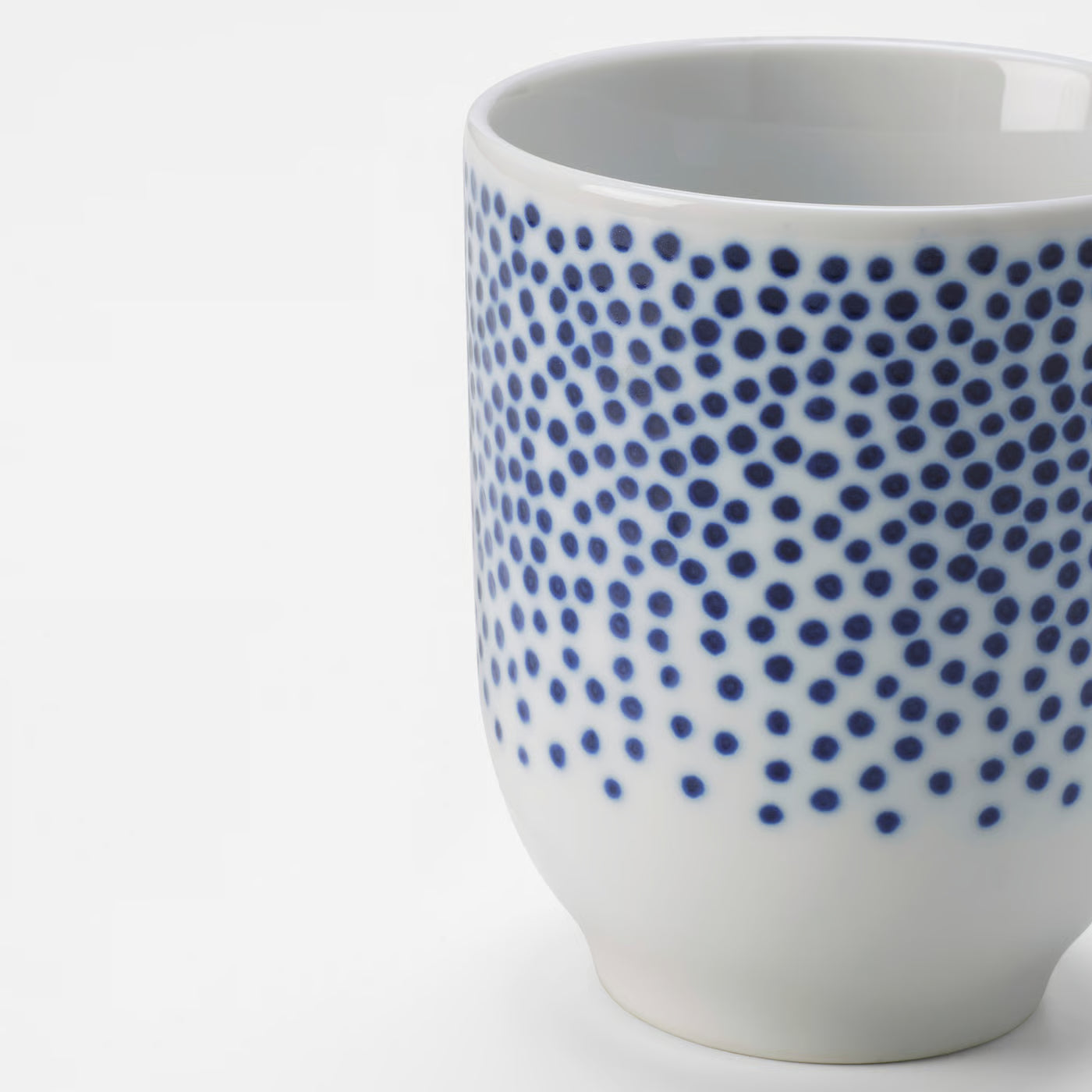 ENTUSIASM Mug, patterned/blue, 22 cl