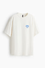 Oversized printed T-shirt