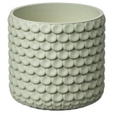 GLACIÄRBJÖRN Plant pot, light green, 12 cm