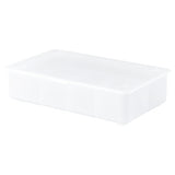 GLIS Box with lid, transparent, 34x21 cm
