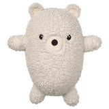 GREJSIMOJS Soft toy, bear/off-white, 38 cm