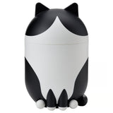 GREJSIMOJS Storage with lid, cat-shaped