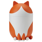 GREJSIMOJS Storage with lid, cat-shaped