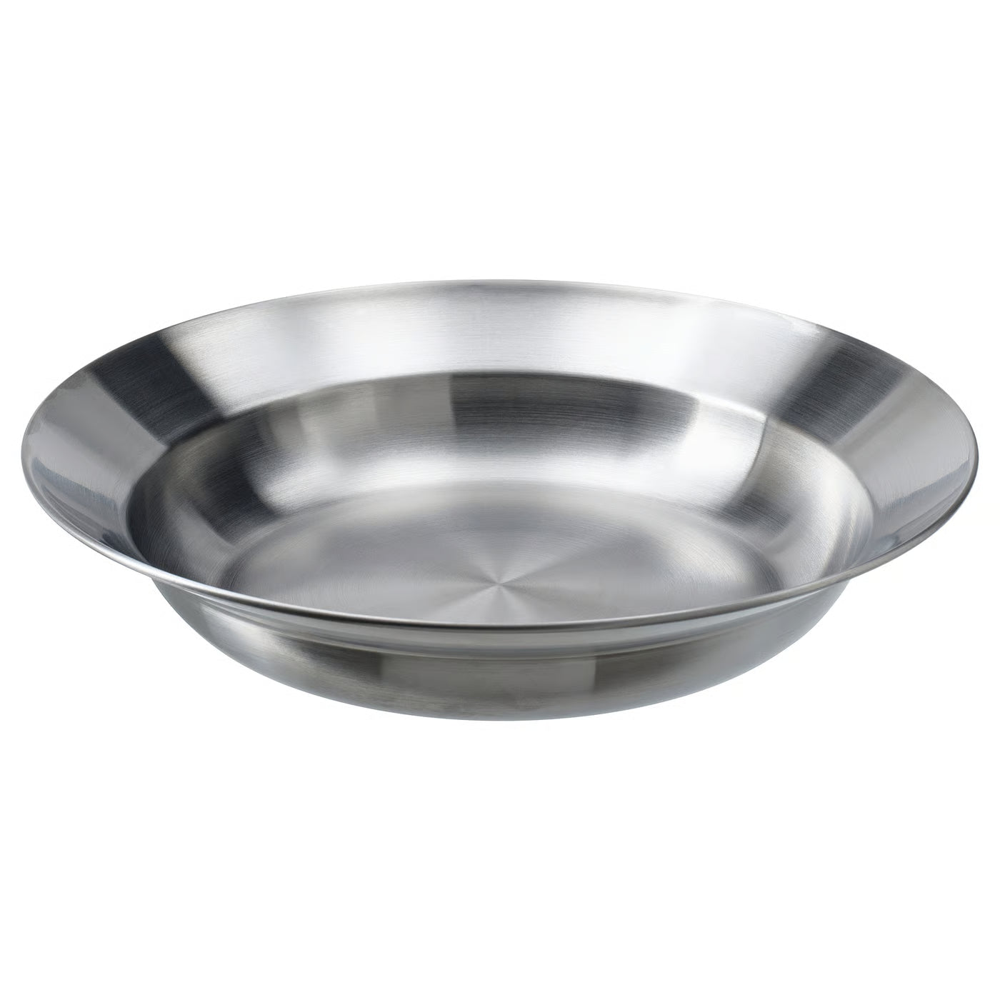 GRILLTIDER Deep plate, stainless steel, 21 cm
