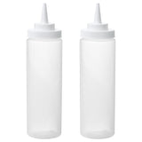 GRILLTIDER Squeeze bottle, plastic/transparent, 330 ml