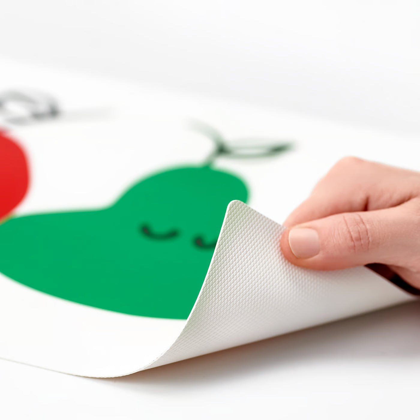 GRÖNFINK Place mat, red/green, 30x40 cm