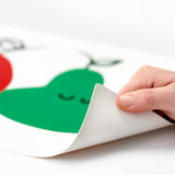 GRÖNFINK Place mat, red/green, 30x40 cm