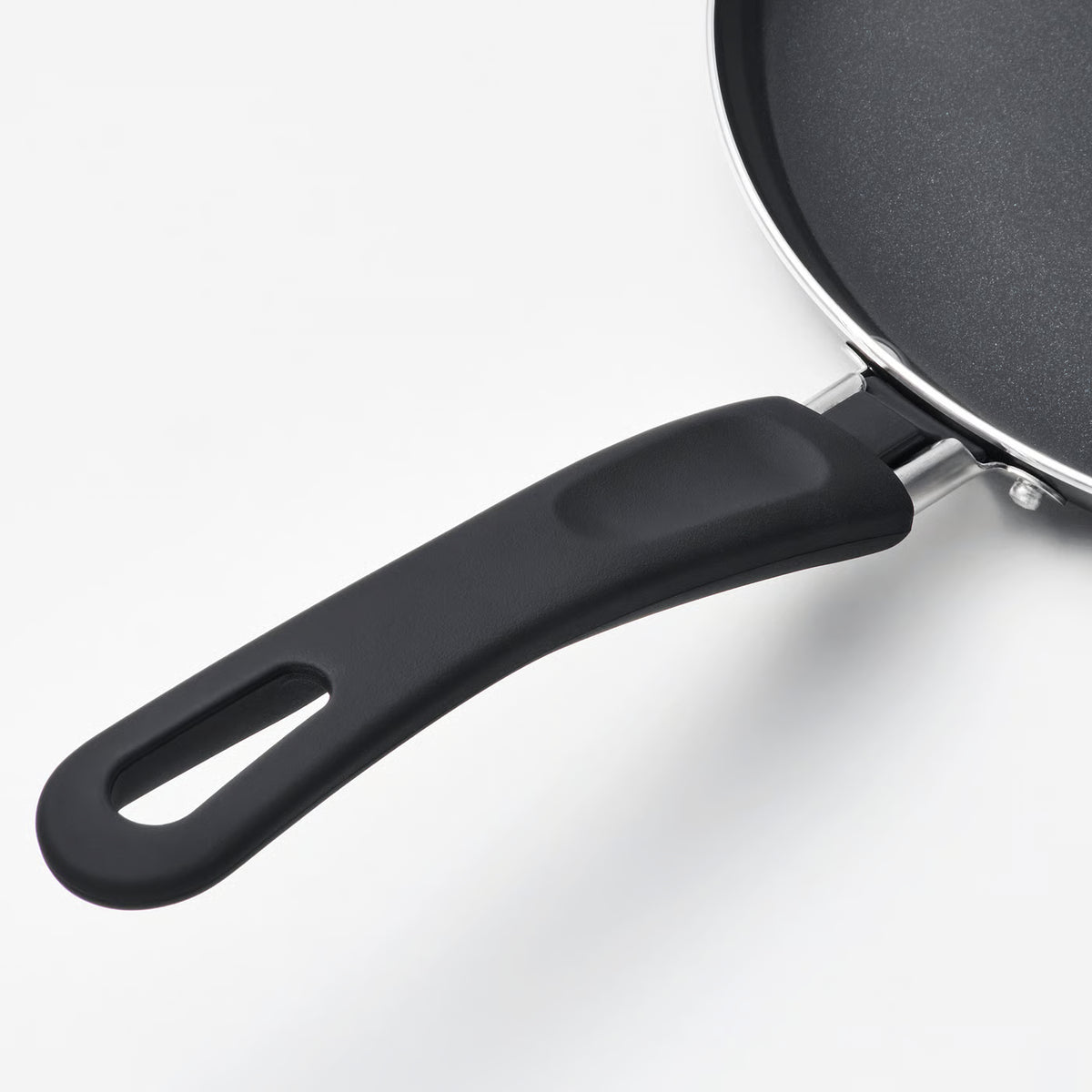HEMLAGAD Crepe-/pancake pan, non-stick coating black, 25 cm