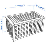 HOL Storage table, acacia, 98x50 cm