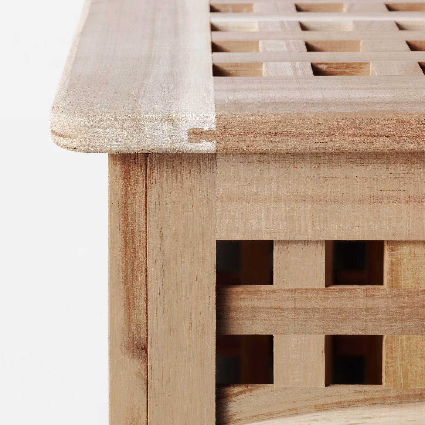 HOL Storage table, acacia, 98x50 cm