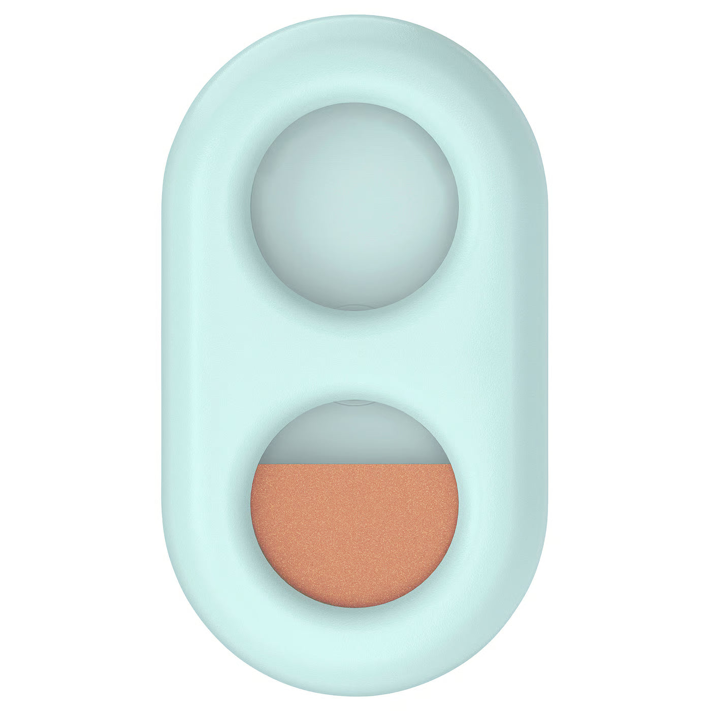 HUMLESJÖN Timer with suction cup, turquoise