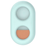 HUMLESJÖN Timer with suction cup, turquoise