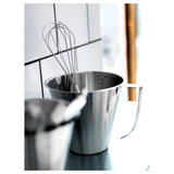 IDEALISK Jug, graduated/stainless steel, 1 l