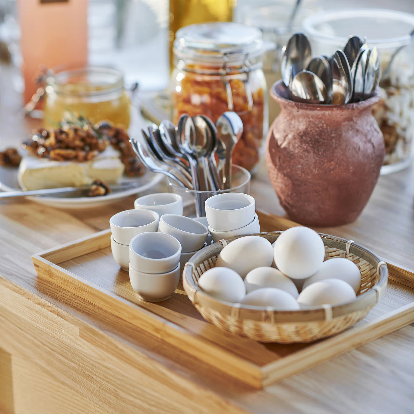 IKEA 365+ Bowl/egg cup, rounded sides white, 5 cm