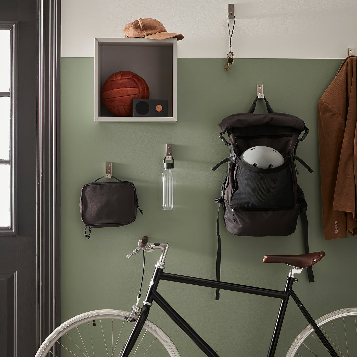 IKEA 365+ Water bottle, dark grey, 0.5 l