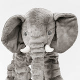JÄTTESTOR Soft toy, elephant/grey