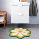 KÄRRKNIPPROT Bath mat, floral pattern/multicolour, 65 cm