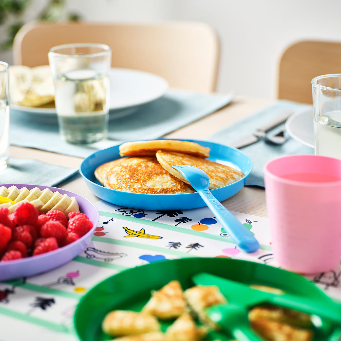 KALAS Plate, mixed colours/seasonal edition