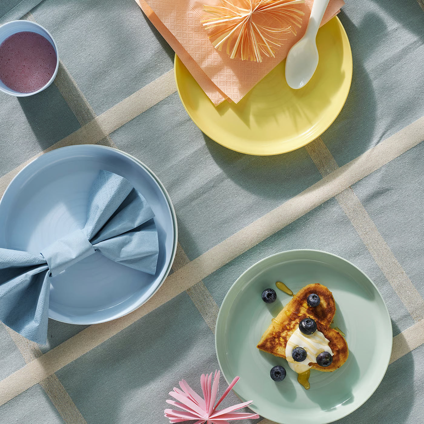 KALAS Plate, mixed colours