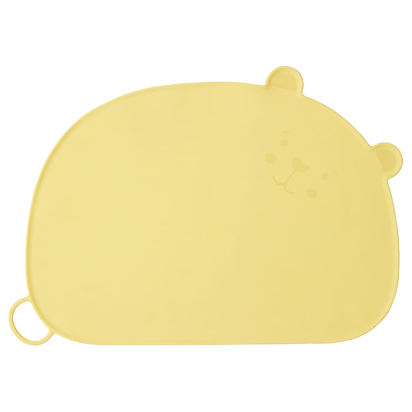 KANONKUL Place mat, yellow, 40x30 cm