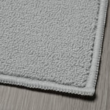 KÖRFÄLT Kitchen mat, light grey, 45x120 cm