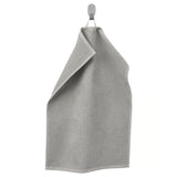 LUDDVIAL Hand towel, grey, 40x60 cm