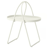 MÅBÄRSSKÄR Coffee table, outdoor indoor/white, 61x41 cm