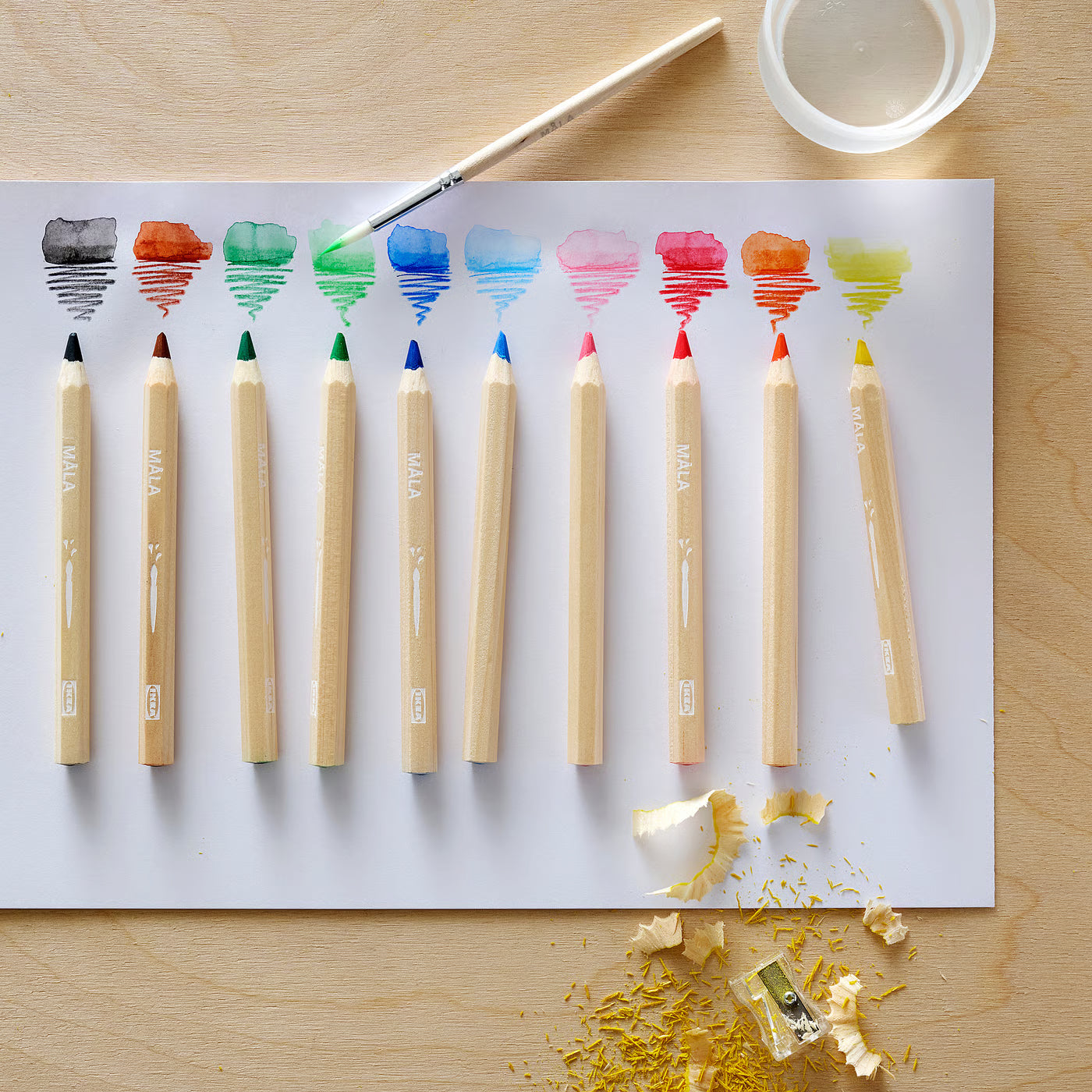 MÅLA Coloured pencil, mixed colours