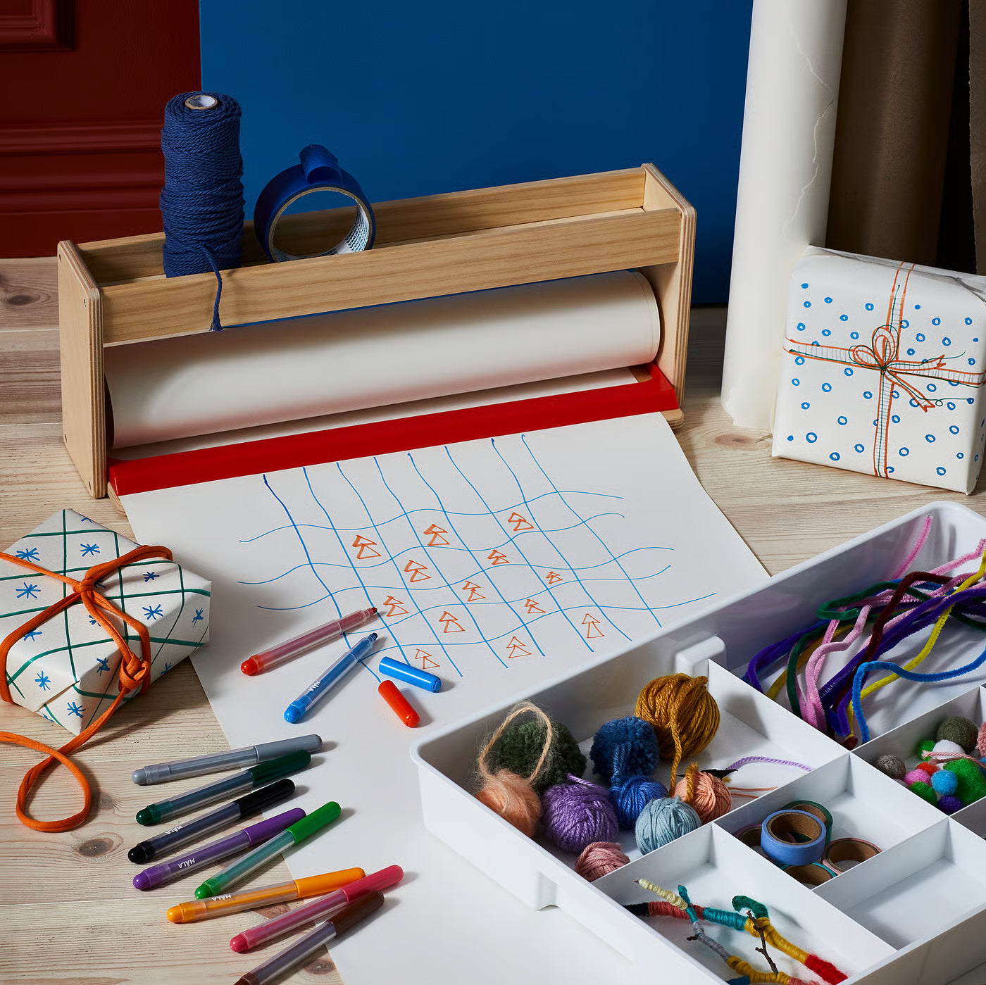 MÅLA Drawing paper roll, 30 m